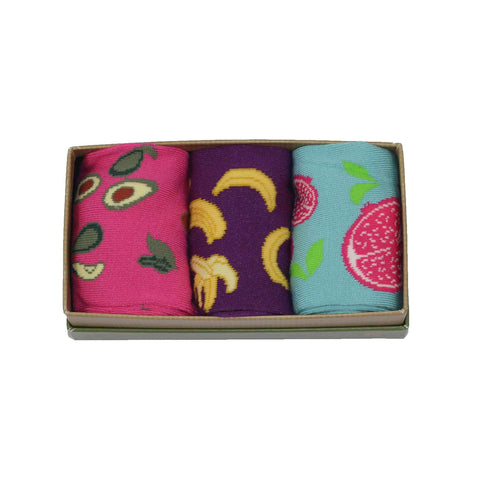 Men's Bamboo Sock Gift Box - FRUITS