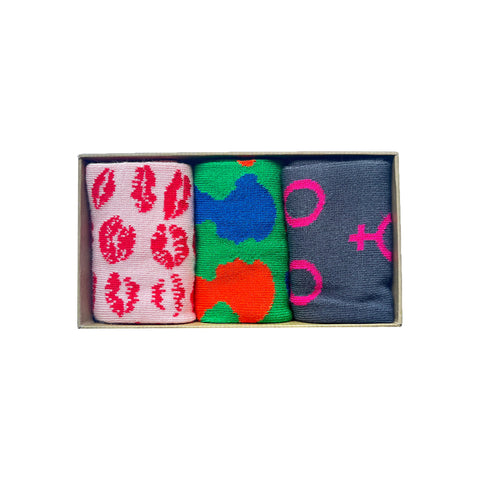 WOMEN'S BAMBOO SOCKS GIFT BOX - Feminine