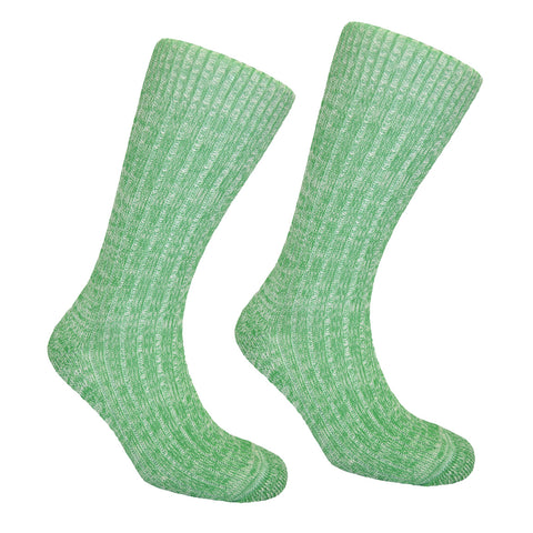 Men's Cushion Sole Socks - Green