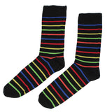 Men's Bamboo Sock Gift Box - Multi Stripe