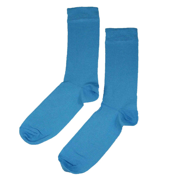 MEN'S 100% BAMBOO PLAIN SOCKS - FOREST MIX - 5 PAIR PACK