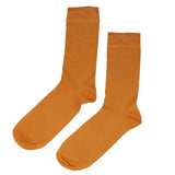 MEN'S 100% BAMBOO PLAIN SOCKS - RED MIX - 5 PAIR PACK