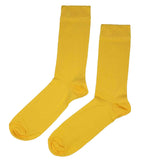 MEN'S 100% BAMBOO PLAIN SOCKS - RED MIX - 5 PAIR PACK