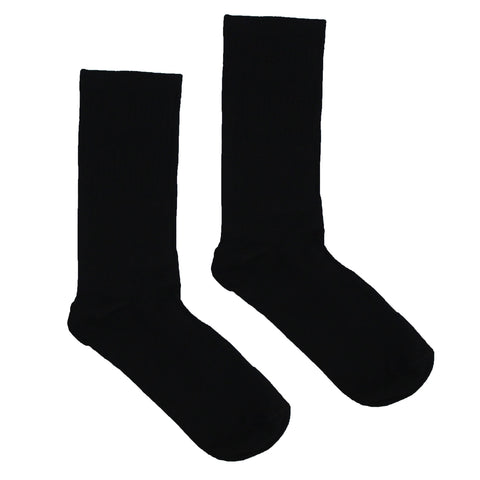 Women's 100% Bamboo Plain Black Socks - 3 Pack