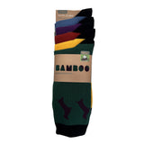 MEN'S 100% BAMBOO SOCKS - Dogs - 5 PAIR PACK