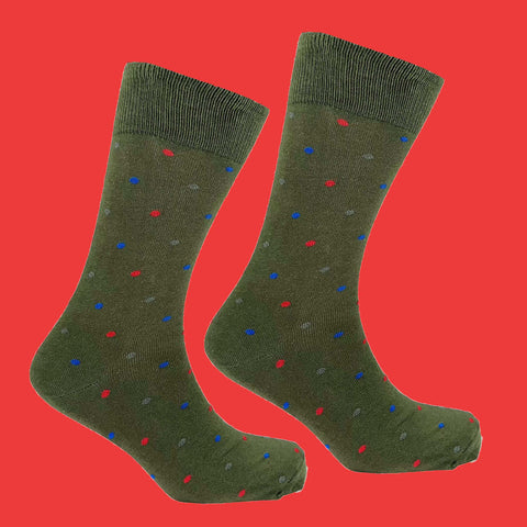 Men's Colville Dot Socks - Camo