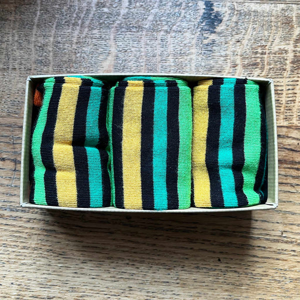 Men's Bamboo Sock Gift Box - Pastel Print
