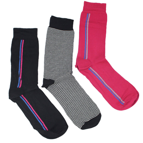 Men's Cotton Socks - Racing Stripe