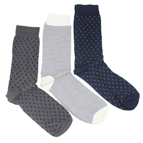 Men's Cotton Socks - Dots
