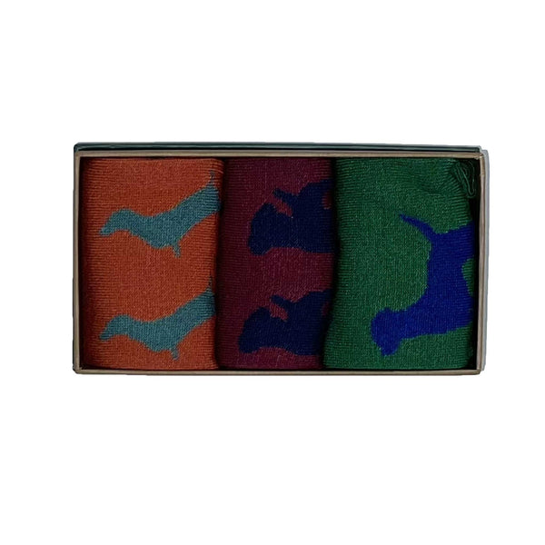 MEN'S BAMBOO SOCK GIFT BOX - Dogs