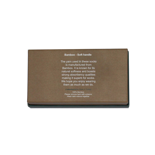 Men's Bamboo Sock Gift Box - Fine Stripe Socks