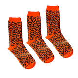 WOMEN'S BAMBOO SOCKS GIFT BOX - Leopard Spot