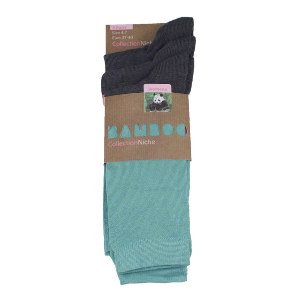 Women's 100% Bamboo Sunset Socks - 3 pack