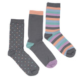 WOMEN'S BAMBOO SOCKS GIFT BOX - Multi Colour