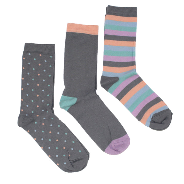 WOMEN'S BAMBOO SOCKS GIFT BOX - Multi Colour