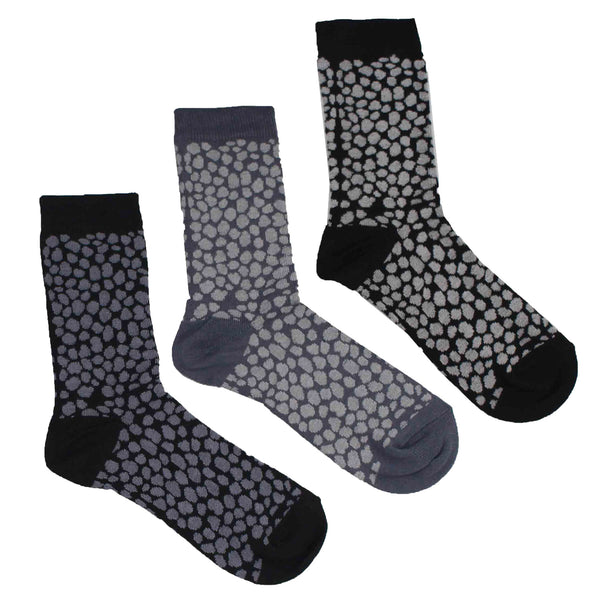Women's 100% Bamboo Animal Print Socks - 3 pack
