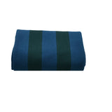 100% Wool Scarf Uni-Sex Green and Blue