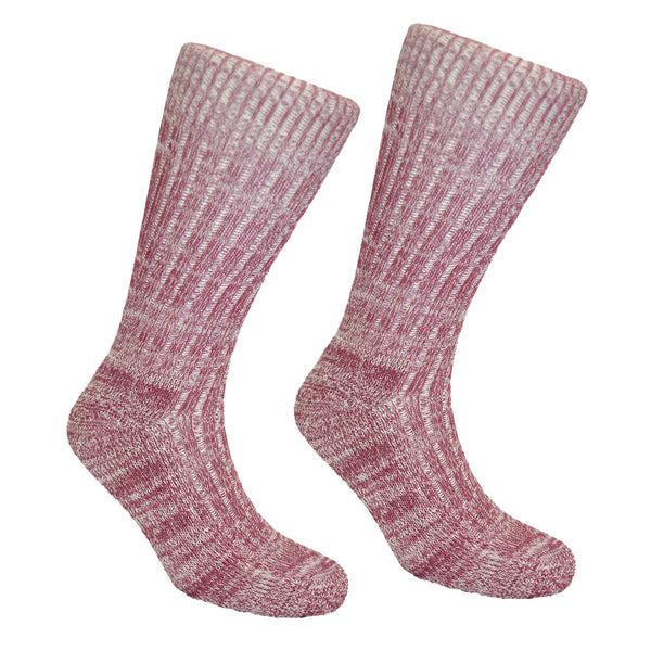 Men's Cotton Walking Socks Red
