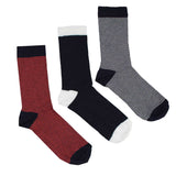 WOMEN'S BAMBOO SOCKS GIFT BOX - Fine Stripe
