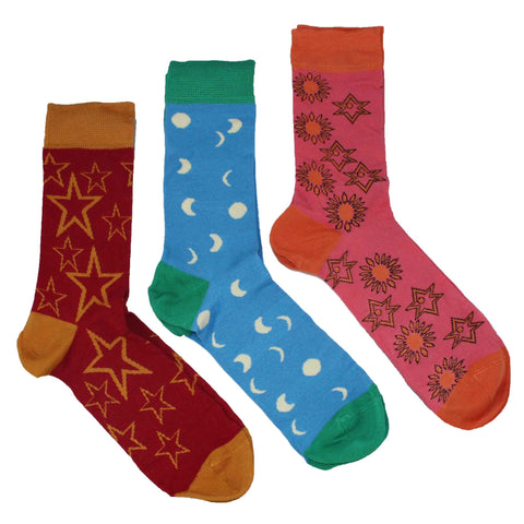 Space themed socks