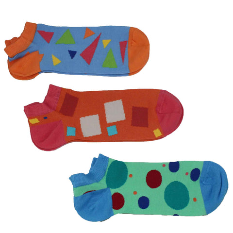 Bright and different trainer socks