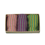 Striped Boxed Men's Socks