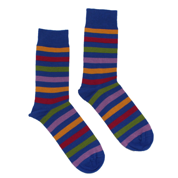 Men's Bamboo Sock Gift Box - Royal Mix
