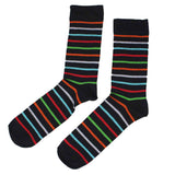 Men's Bamboo Sock Gift Box - Multi Stripe