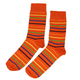 Men's Bamboo Sock Gift Box - Multi Stripe
