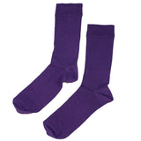 MEN'S 100% BAMBOO SOCKS - GRAPE MIX - 5 PAIR PACK