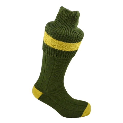 Men's Wide Stripe Top Shooting Socks