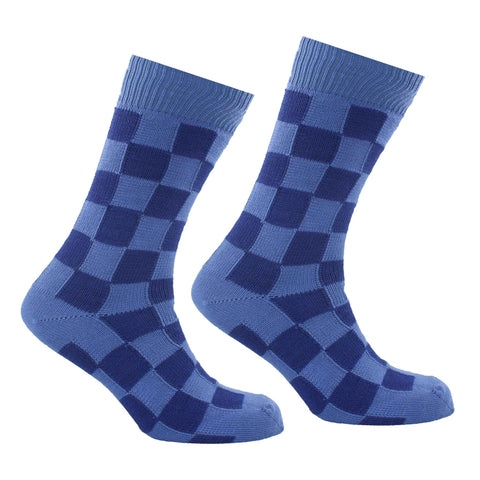 Men's Westbourne Check Socks - Narvik/Marine