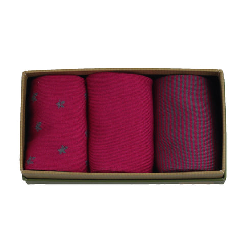 Pink Patterned Sock